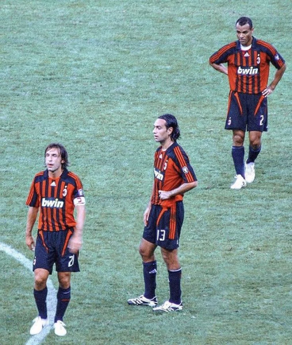 Pirlo, Nesta and Cafu
