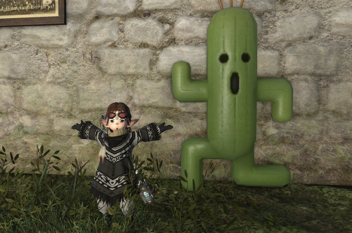 Pyronithious's tweet image. This emote is funny #FinalFantasyXIV