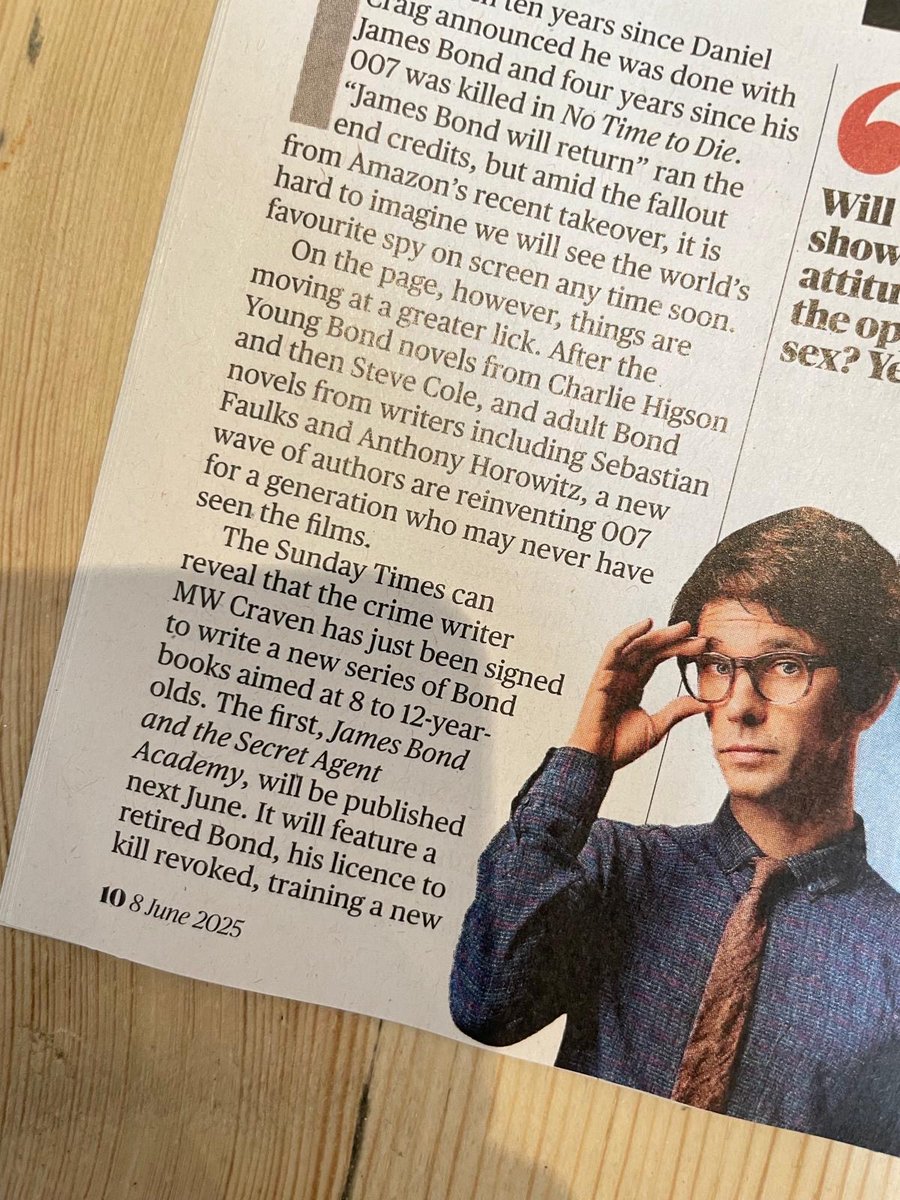 There's some exciting news in <a href="/thetimes/">The Times and The Sunday Times</a> today....

thetimes.com/culture/books/…