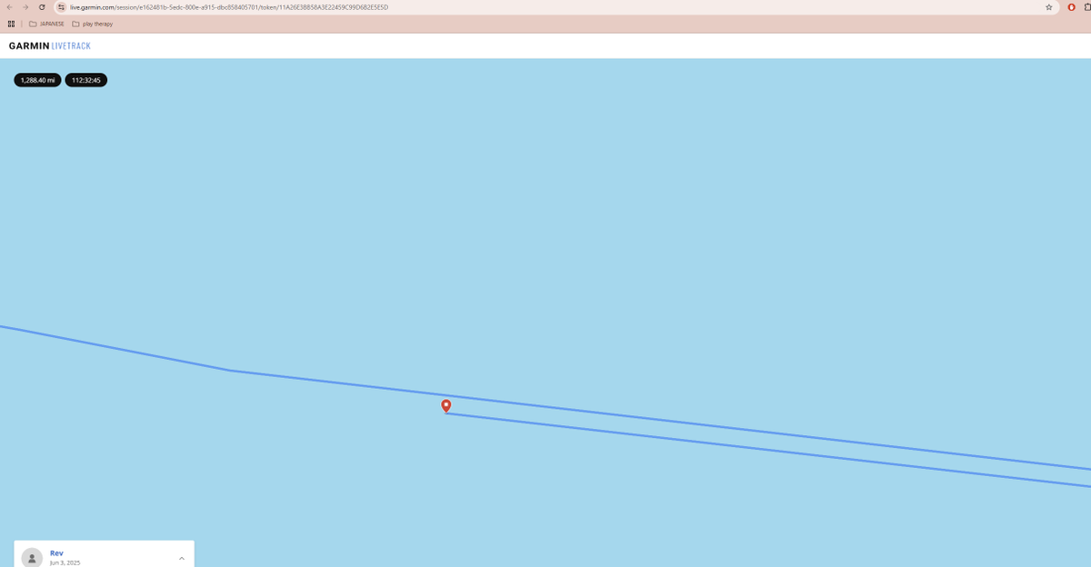 flora_vee11790's tweet photo. Madleen's first tracker seems to be  showing them having gone to the International Airport and then back out at Sea. A new tracker session has started. They still seem to be moving towards Gaza.  Keep eyes on the Madleen. 
#Madleen #MadleenTracker
https://t.co/MmqNva7F9d https://t.co/jAOlAPYkTJ