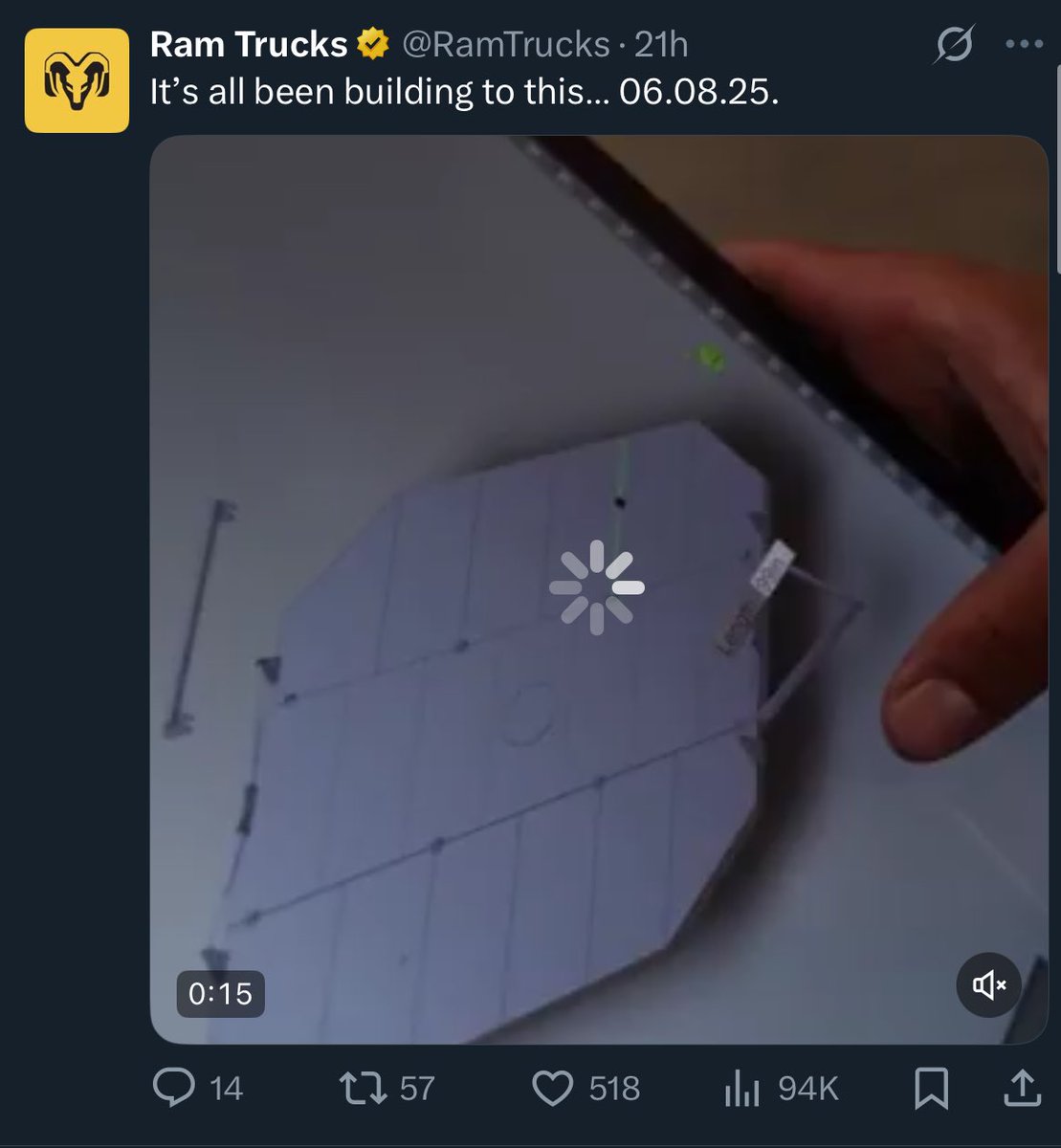 joshreaume's tweet image. Heli pad trailer? 😳
