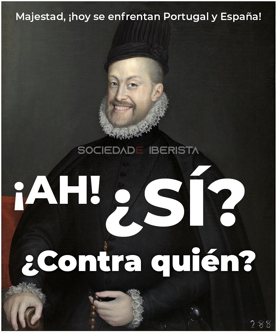 El MEME que estabas esperando para #UEFANationsLeague.

Hoy se enfrentan Portugal 🇵🇹 ⚔️ España 🇪🇸 

¡Comparte con tus amigos, retuitea y disfruta! #LigaDeNaciones