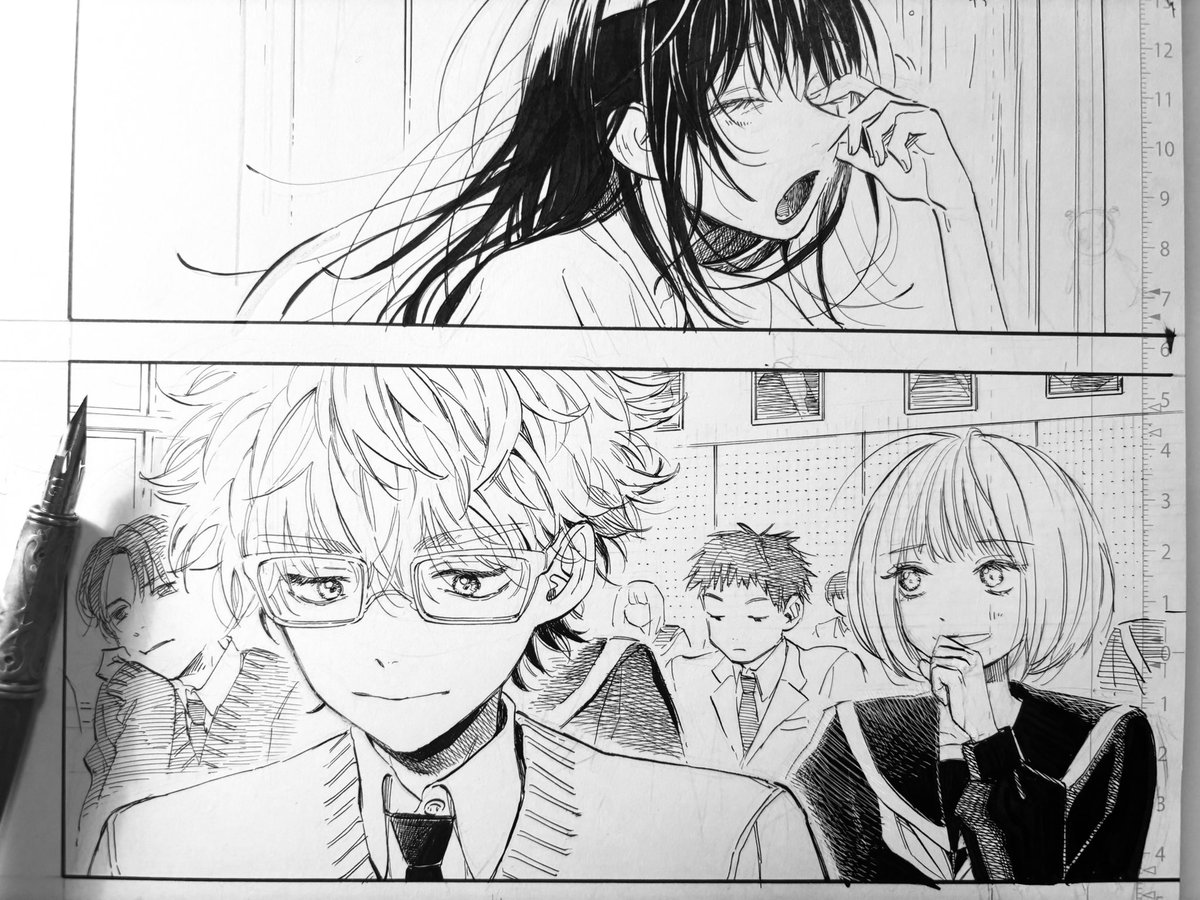 6/4発売のジャンプSQ.7月号に「あめとうみ」8話を載せていただいてお