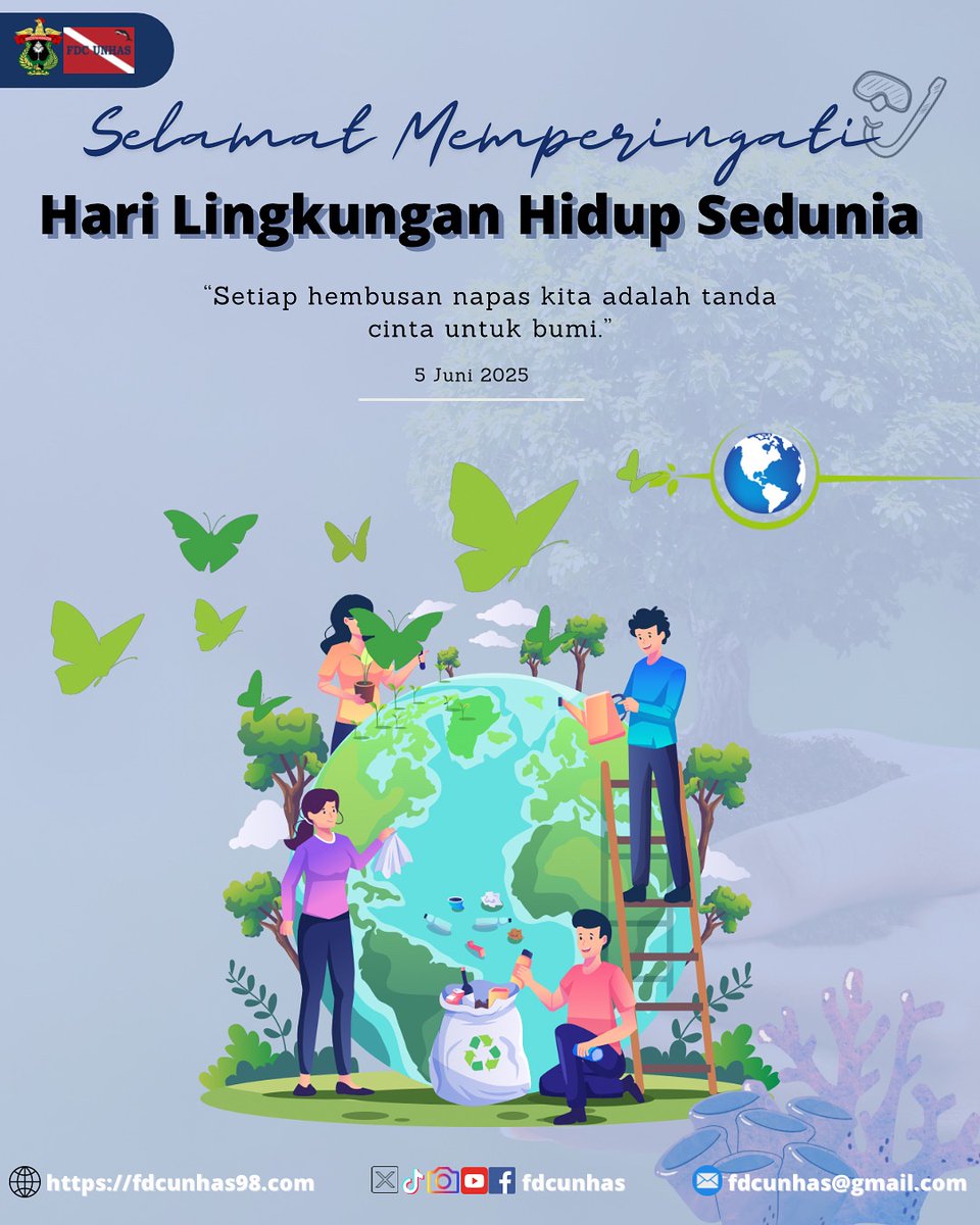[HARI LINGKUNGAN HIDUP SEDUNIA]

Tanah ini pernah jadi alas langkahmu kecil. Jangan biarkan ia menangis karena ulahmu besar.
Selamat Hari Lingkungan 2025. Mari jadi manusia yang dikenang karena merawat, bukan merusak.
________________________________
Waspada Dira Anuraga