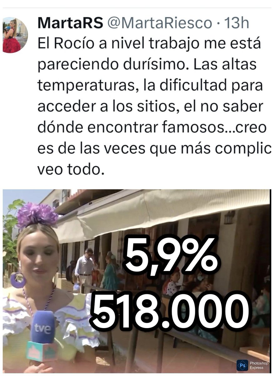 Pues a los espectadores,le interesa entre poco y nada tú trabajo.
Los famosos en cuanto te ven, se esconden 😂
#YoMeRebelo8J