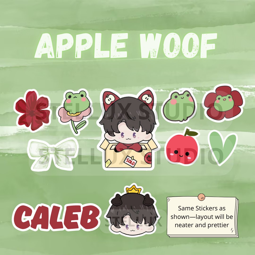 ‼️ONLY FOR IDR 12K‼️
LND Chibi [Love Edition] Sticker Pack💕💫

You'll get a total of 70+pcs of sticker and 10 Chibi LI Character with High Res and Transparent BG for easy digital use, It's also printable 😆💖

Get yours now at 
lynk.id/stelluxstudio