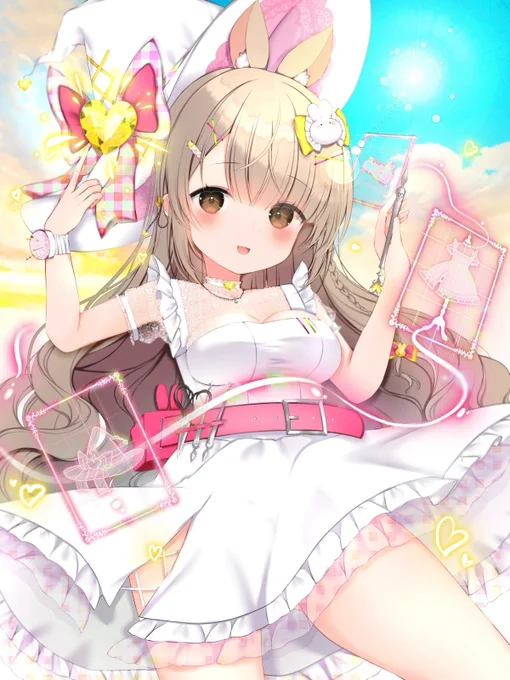 うさみみ魔女のファッションデザイナー! #第4回GALLERIAイラコン