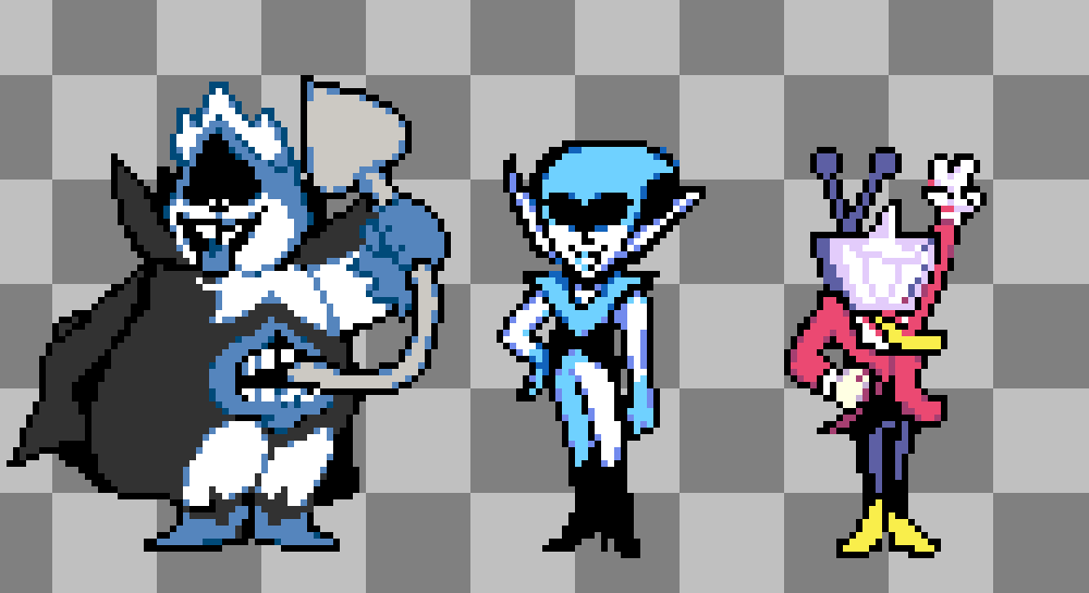 LemonyReal1's tweet photo. #deltarunespoilers #deltarune
fixed tricky tonys atrocious fucking tenna take. it actually looks like something tobycoralis foxxie would make now. thank me later. what were they THINKING? 3d? as if they had 3D graphics in 2025... https://t.co/306BexRPfX