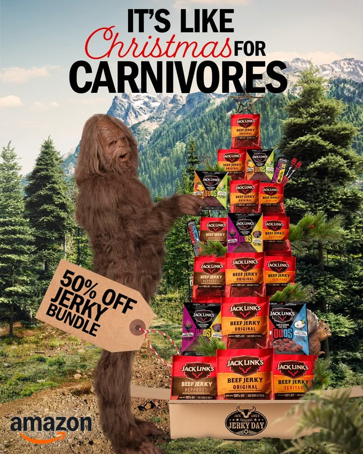 Our favorite week of the year is here! 🥩 National Jerky Day is June 12 and it's only right we celebrate with 50% off our exclusive Jack Link's bundle on <a href="/amazon/">Amazon</a>. amzn.to/4dUF4Fh