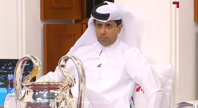 Anoche, Nasser Al-Khelaïfi habló en Catar para analizar el éxito del PSG: "Hay una importante inversión en el Braga y tenemos otros clubes en camino"
