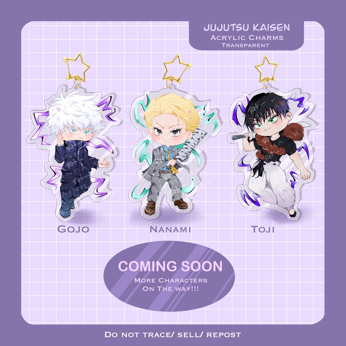 wts/lfb keyring jjk jujutsu kaisen anik anik

sino inch everyone? if marami inch, we’ll do a pre-order hihi