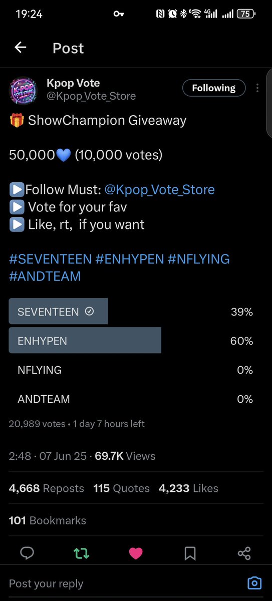 Cuery3's tweet photo. @Kpop_Vote_Store #SEVENTEEN https://t.co/o5OgXZZufu