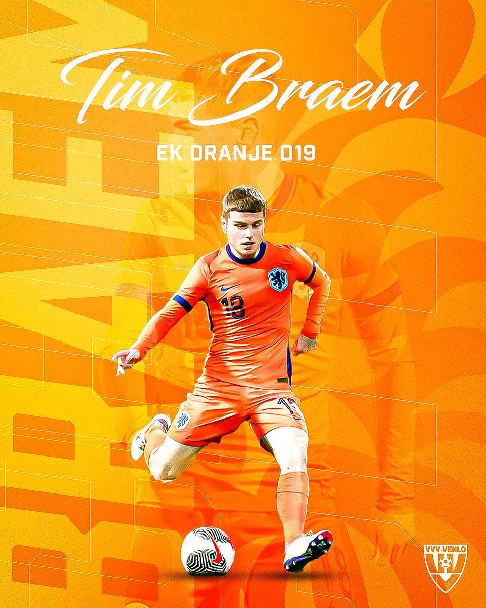 𝗪𝗘’𝗥𝗘 𝗣𝗥𝗢𝗨𝗗 𝗢𝗙 𝗬𝗢𝗨, 𝗧𝗜𝗠! 😍

Tim Braem gaat definitief met Oranje O19 naar het EK in Roemenië! Heel veel succes, Tim! 🔥

➡️ bit.ly/3ZhNkcs

#SamenAchterVVV