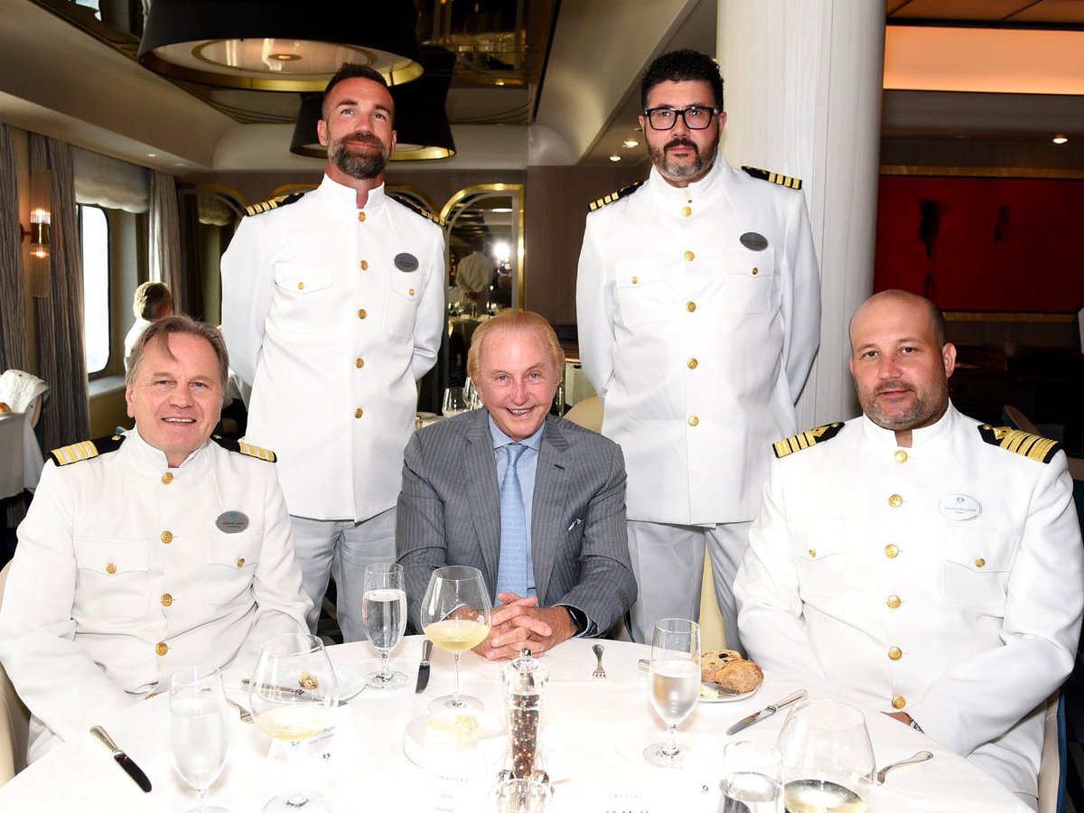 Geoffrey Kent (@geoffrey_kent) on Twitter photo A memorable evening aboard Crystal Symphony during our 35th Anniversary sailing, dining with the senior officers – a fantastic team making this milestone journey truly special. <a href="/crystalcruises/">Crystal Cruises</a> A memorable evening aboard Crystal Symphony during our 35th Anniversary sailing, dining with the senior officers – a fantastic team making this milestone journey truly special. <a href="/crystalcruises/">Crystal Cruises</a>