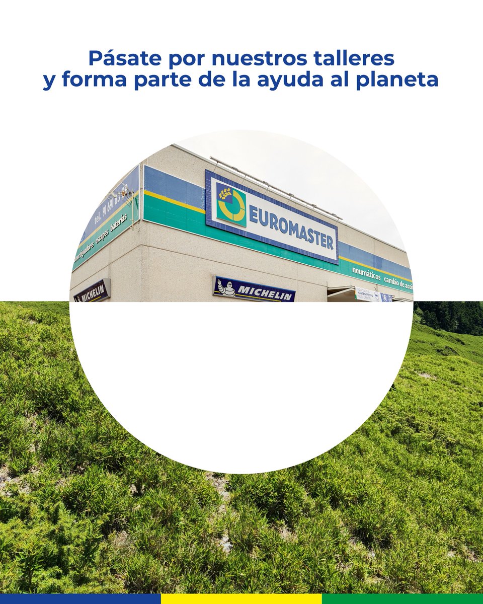 Cuidar de tu coche también es cuidar del planeta, ven a Euromaster y pon tu coche a punto 🧑🏻‍🔧🌎
