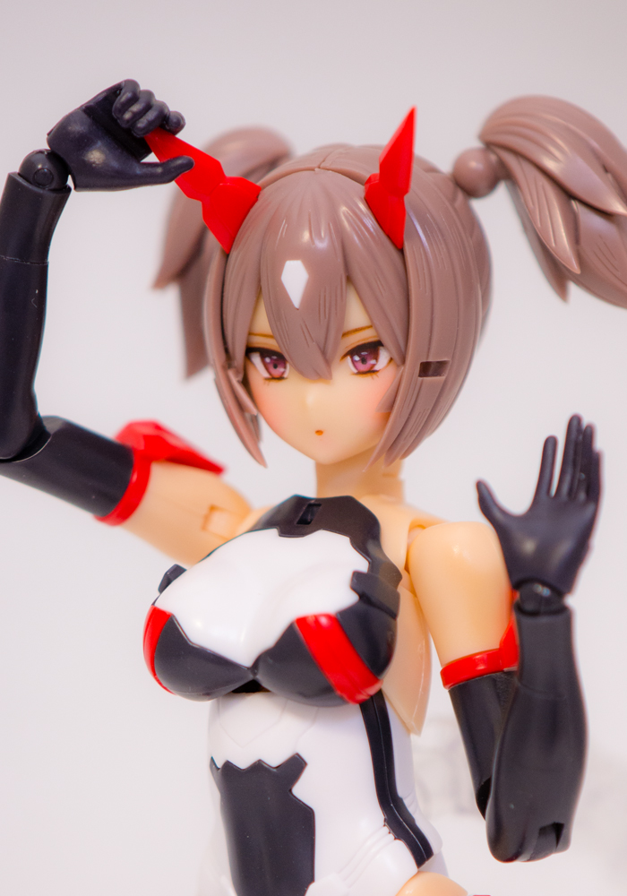 アイペした 修羅Ａフェイス
ツノの角度が気になるようだ