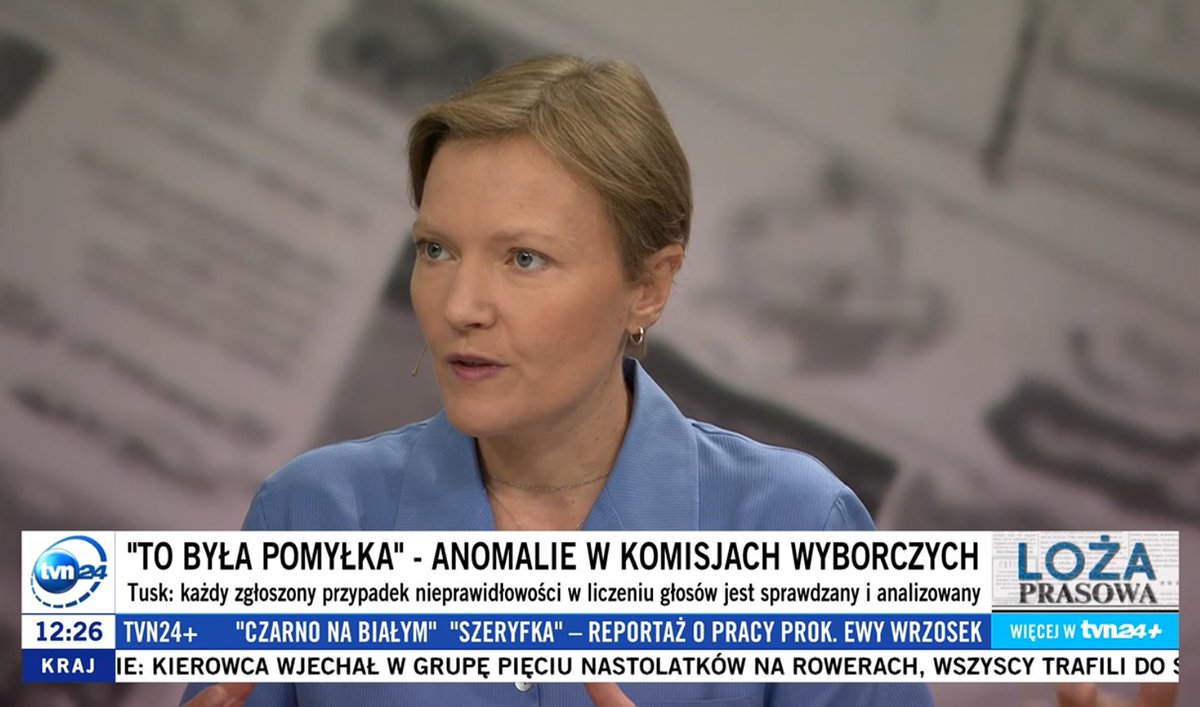 Mi trudno to skomentować, ale innym będzie może łatwiej...

„Karol Nawrocki wygrał i nie ma co do tego wątpliwości i ta skala nieprawidłowości czy to błędów  jest na tyle mała, że nie może się przełożyć na wynik wyborów.

Donald Tusk słusznie tonuje emocje, bo ma w swoich