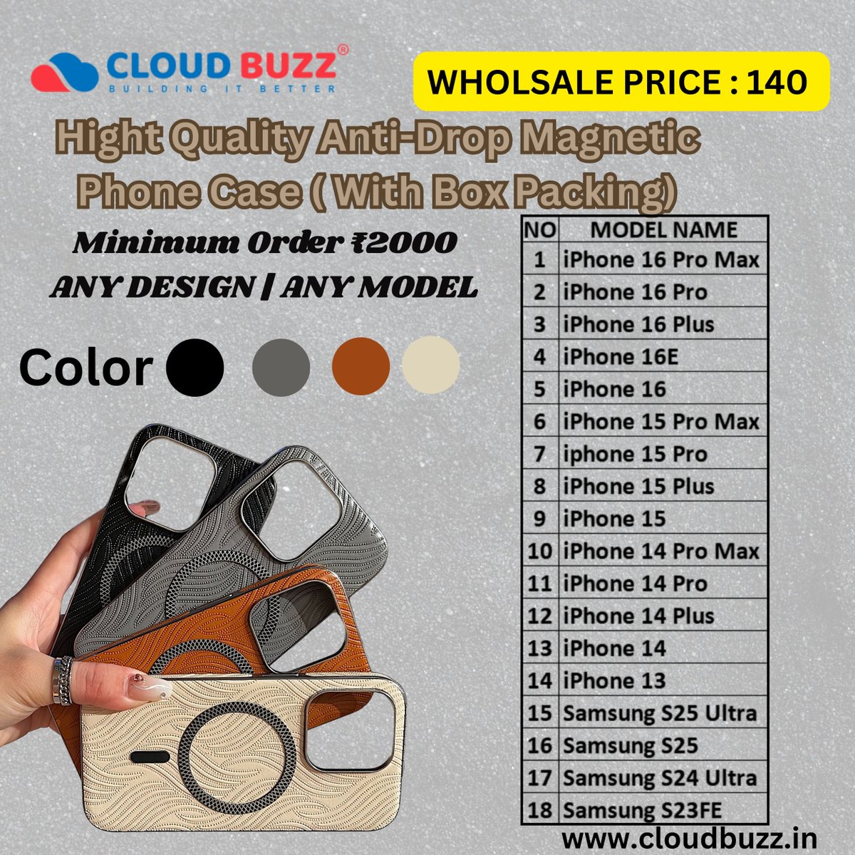 cloudbuzz2222's tweet image. Looking to level up your mobile game? 📱✨ Discover our stylish and durable phone cases at Mobile Torch - designed to elevate your everyday tech with a touch of sophistication. Upgrade now! 

#MobileTorch #PhoneAccessories #TechStyle #MobileStyle #OnlineShopping