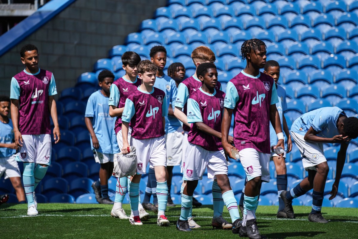 Both the U14s and U15s had the opportunity to play at Turf Moor recently as they faced Manchester City 💪