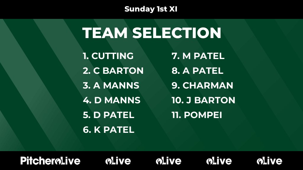 Today's Sunday 1st XI team selection #Pitchero
locksbottomcc.co.uk/teams/285811/m…