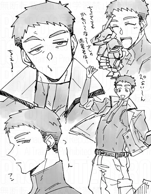 シノさん月間に描いてたシノさんのらくがき 