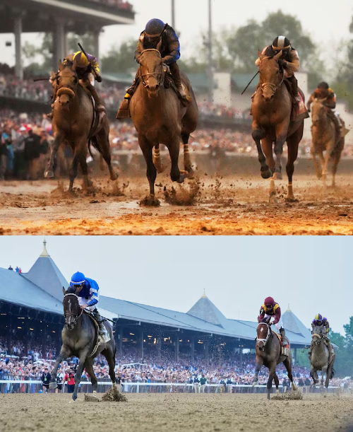 blindadosalas1's tweet image. #Hipismo ¡PARA LOS RÉCORDS! Nunca en la historia de la #TripleCorona 🇺🇸 una #Trifecta se había repetido en carrera alguna. Y sucedió ayer en el #BelmontStakes con SOVEREIGNTY, JOURNALISM y BAEZA, los mismos que en el #KentuckyDerby llegaron en ese orden. Tal cual. ¡Increíble!