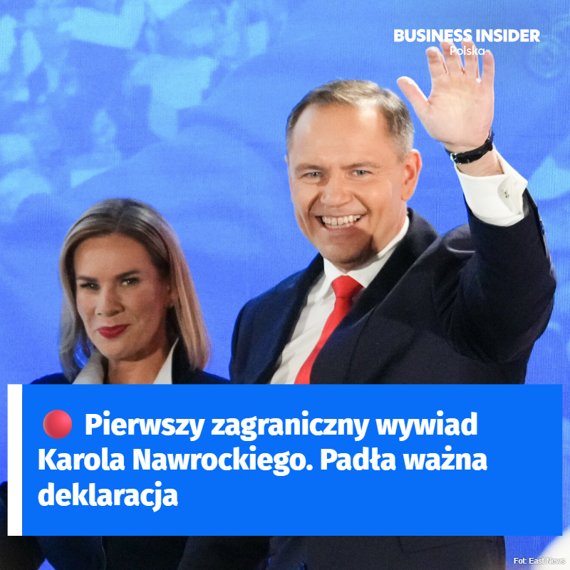 BIPolska's tweet image. W pierwszym zagranicznym wywiadzie stawia twarde warunki ➡️ businessinsider.com.pl/wiadomosci/pie…

#KarolNawrocki #wywiad #prezydent #Ukraina #Węgry #deklaracja