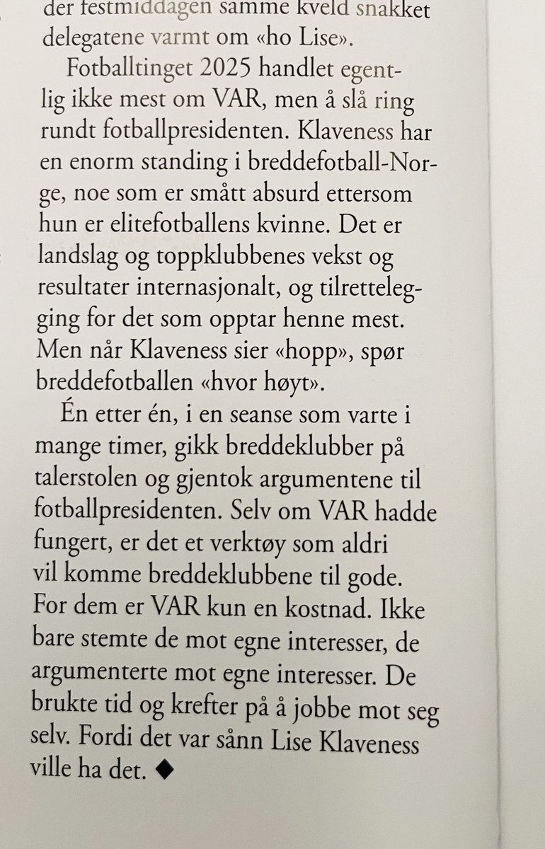 Denne biten av lederen er right in the middle of the blink. Fra nyeste Josimar, som for øvrig absolutt alle bør abonnere på.