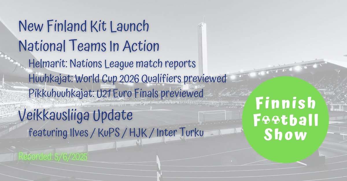 Finnish Football Show 🇫🇮⚽️ tweet media