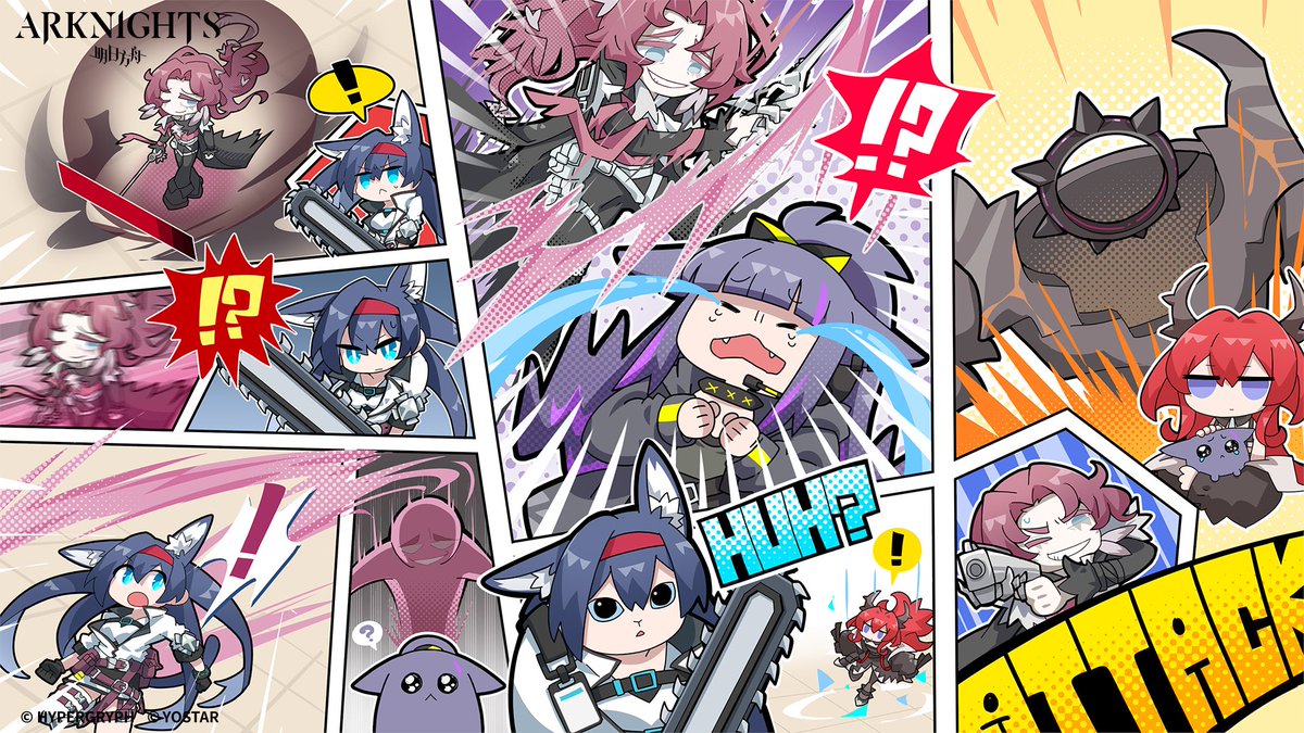 アークナイツEN版(@ArknightsEN)にて、SIDE STORY「Exodus from the Pale Sea/白き海の彼方へ」の攻略マンガを描かせていただきました!イベントのお供にどうぞよろしくお願いします🙂‍↕️✹
#Arknights 
#Yostar 