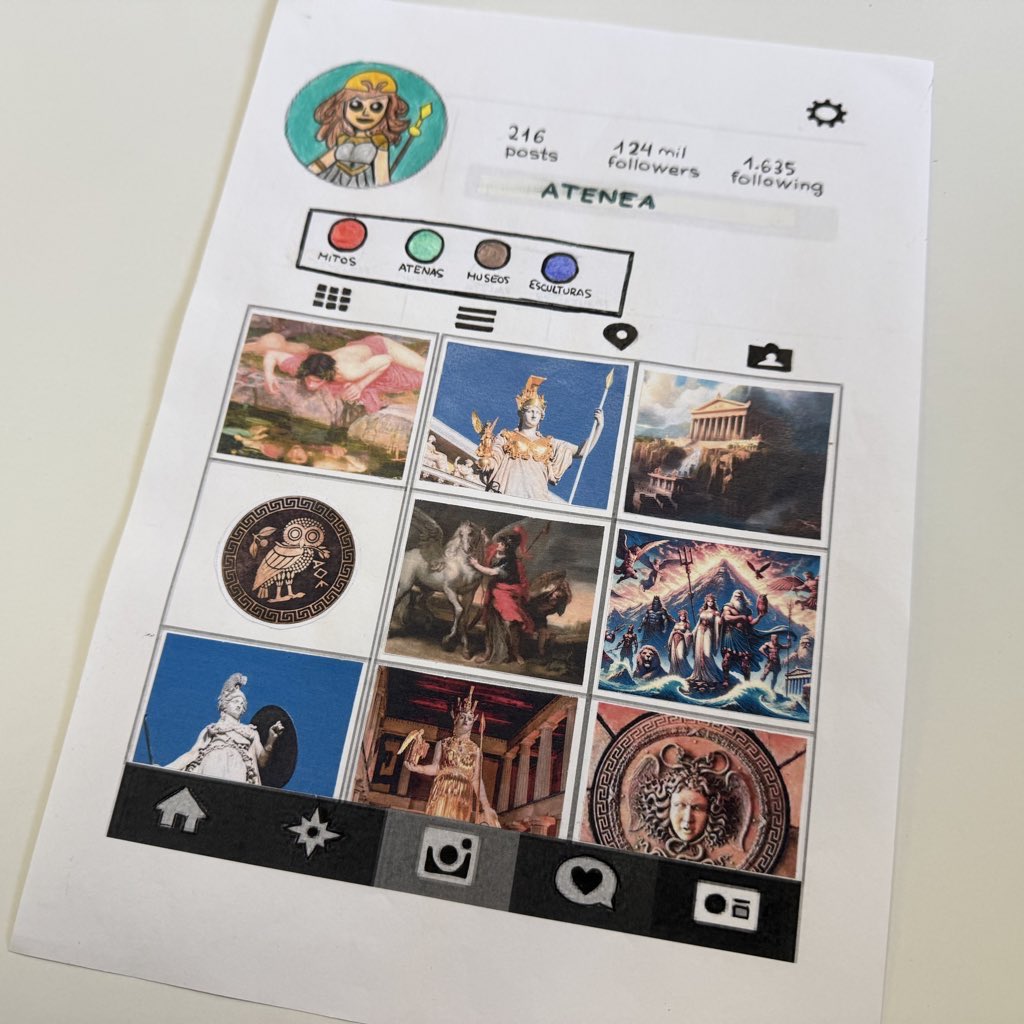 📸 ¡EL INSTAGRAM DEL OLIMPO!

Actividad para #CulturaClásica #2ESO través de las plantillas de la red social #instagram

📲 bit.ly/instagramolimpo

Estos son algunos de los perfiles hechos a mano para exponer la vida de algún dios/a del Olimpo, héroe o heroína o un mito
