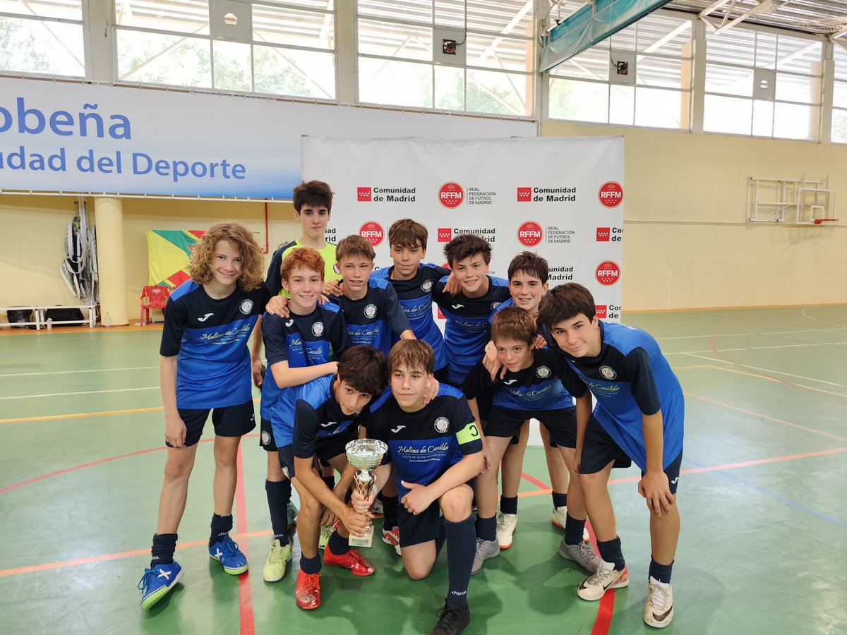 ➡️FINAL COPA INFANTIL (ORO) DE FÚTBOL SALA DE LA REAL FEDERACIÓN DE FÚTBOL DE MADRID 

🏆CAMPEÓN MRB FS Móstoles-Ciudad de Móstoles "A"
🥈SUBCAMPEÓN Paraíso SSCC "A"