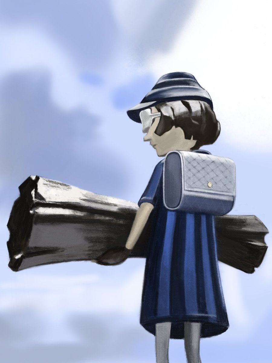 今回はもっとザックリ描くつもりだったのに、色々試していたらどんどん細かくなってこうなってしまいました😓

雰囲気はいい感じに描けたと思います〜😌

#少女Dの作業部屋