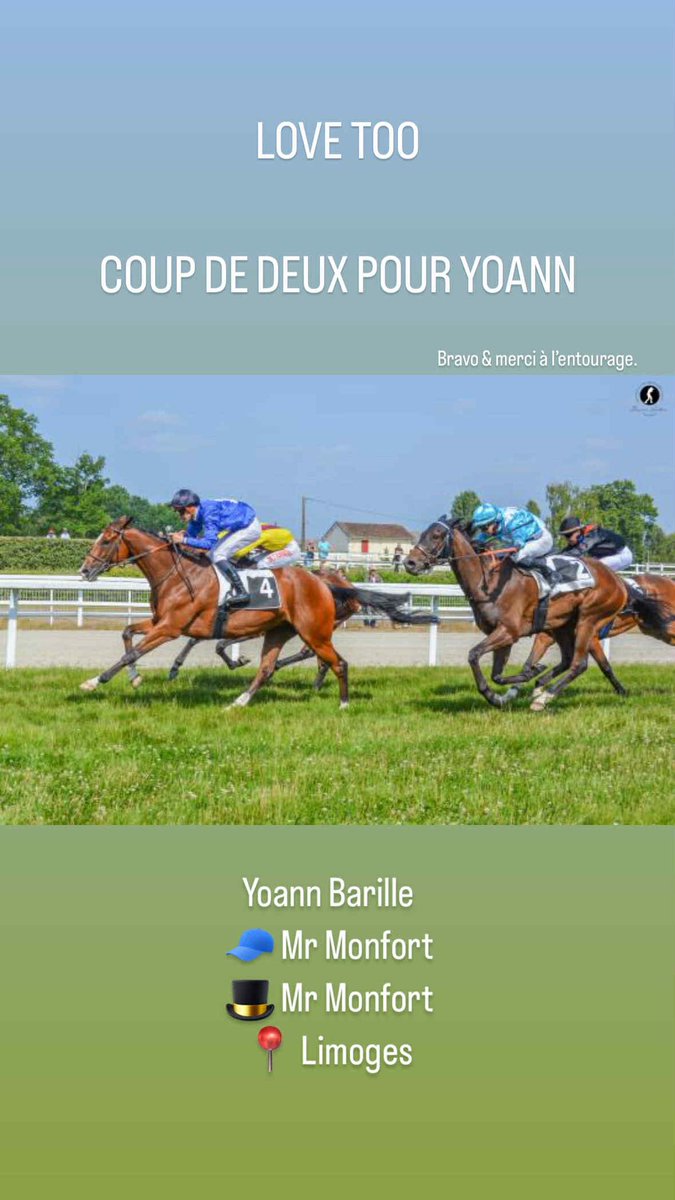 Coup de 4 pour l’équipe aujourd’hui 

Félicitations et Merci aux entraîneurs