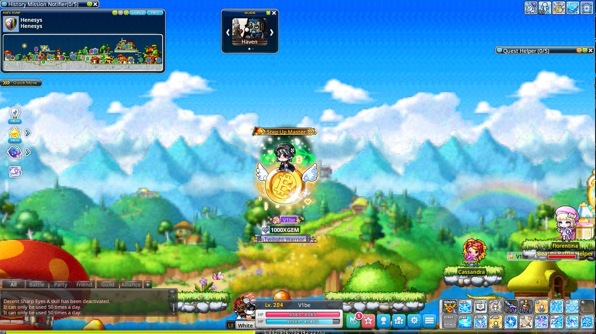 tn00235355's tweet photo. Always playing Maplestory!
Character name: V1be
Server: Errai
@yihan0202 
#MaplestoryU #MaplestoryN #NXPC #Bitcoin https://t.co/nPi1UmmBSP