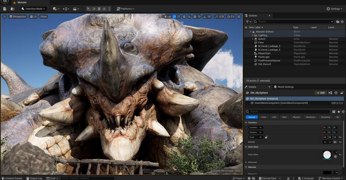 YVOVY_AI's tweet image. Finishing up a Kaiju scene for our upcoming 3D AI Showcase Video!
@UnrealEngine