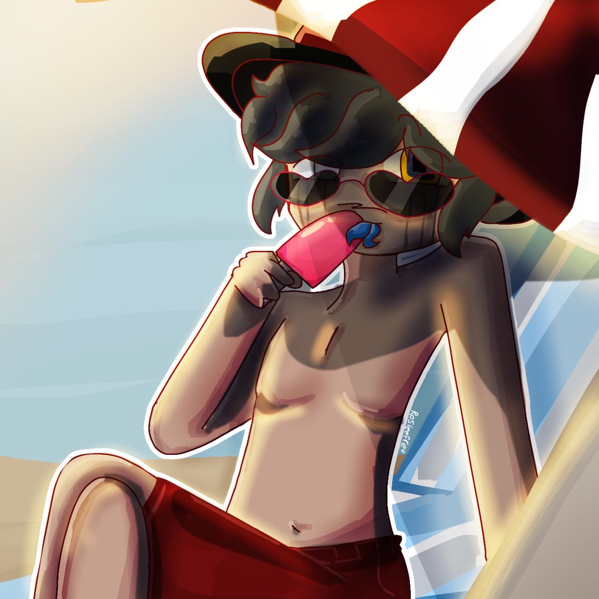CreatorCloudy's tweet photo. Beach day because if I'm at the beach then why can't he be too
#Error #ErrorSans https://t.co/zX6UA12nOr