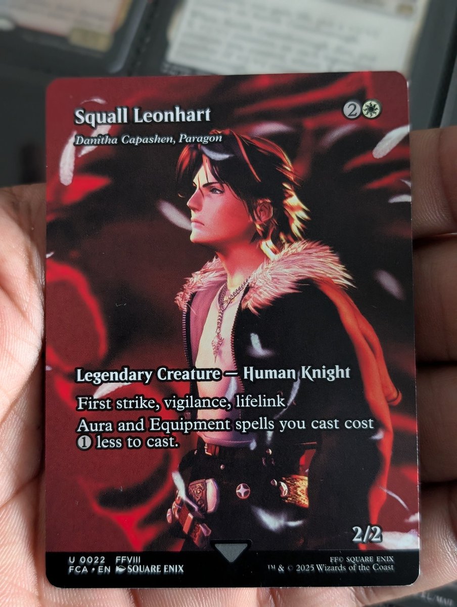 CallMeJobson's tweet image. The Final Fantasy set for Magic is too Good!!