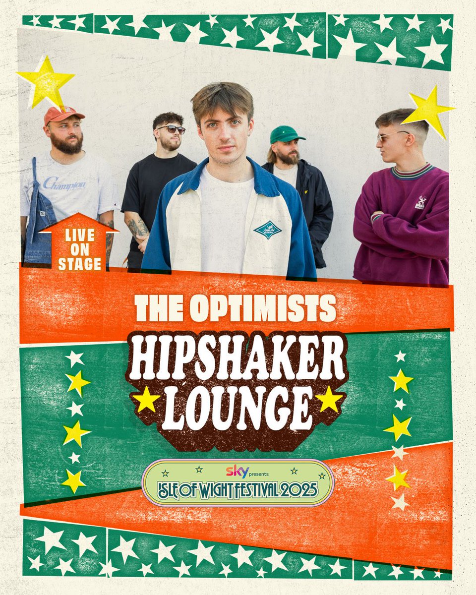 Back on the A-Z of bands we’ve got at Sky presents the Isle of Wight Festival 2025 it’s the Riff-driven fusion Indie and Alt Rock of The Optimists!
<a href="/IsleOfWightFest/">Isle of Wight Festival</a> 
Check them out:
theoptimists.co.uk

#skyxiow #IOW2025