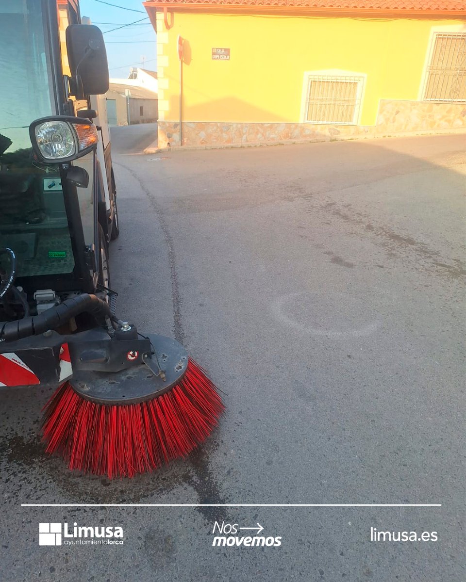 📍 Zarcilla de Totana está en movimiento.

Hemos duplicado los recursos destinados al servicio de limpieza en pedanías… y se nota: las calles se mantienen limpias, cuidadas y listas.

En LIMUSA, trabajamos para que cada rincón de Lorca se muestre como merece. 💪🧹