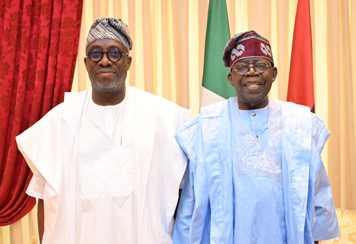Dr. Segun(π¦)Showunmi (PhD) (@segunshowunmi) on Twitter photo Sallah Day 3!
I spent quality time with the President and Commander-in-Chief of the Armed Forces of Nigeria <a href="/officialABAT/">Bola Ahmed Tinubu</a> GCFR.
It was engaging and nostalgic. Sallah Day 3!
I spent quality time with the President and Commander-in-Chief of the Armed Forces of Nigeria <a href="/officialABAT/">Bola Ahmed Tinubu</a> GCFR.
It was engaging and nostalgic.