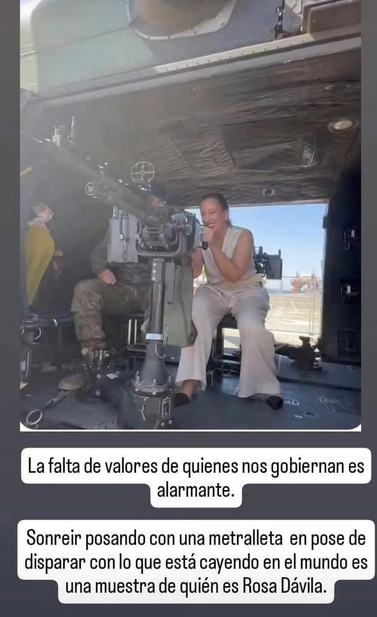 🟥 ¡VERGÜENZA AJENA, #ROSADÁVILA !
#CanariasPorLaPaz
#NoALaOTAN
#DesmilitarizaciónYa
#RosaDávilaDimisión
#CanariasNoSeVende
#TierraDePaz
#StopMilitarización
#VergüenzaCanaria
#SoberaníaCanaria
#CanariasAntimilitarista
#PazSíGuerraNo
#FueraLaOTANDeCanarias
#NeutralidadActiva

👇