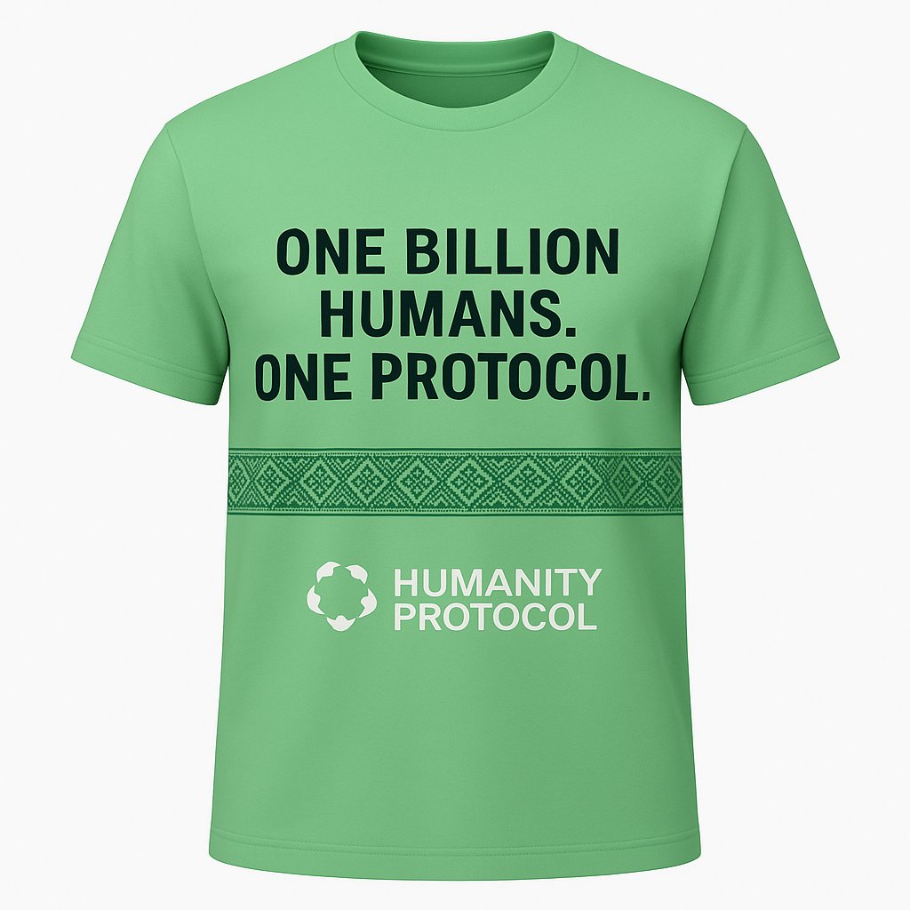 frag_uah's tweet image. Ukrainian roots and digital future. One protocol for all - in style.
#designedbyHumansHP
@Humanityprot