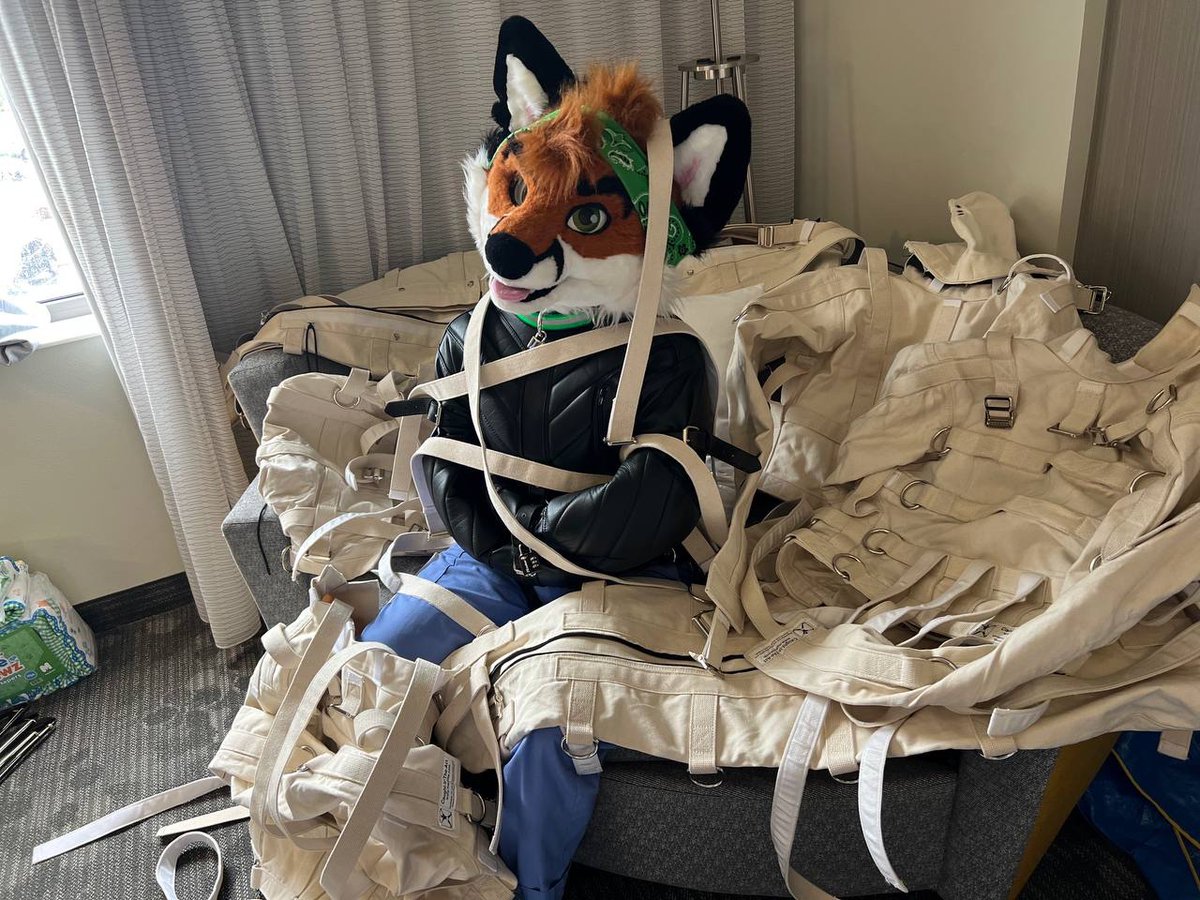 Have to go to a con sometime and see how many people I can get strapped up at once