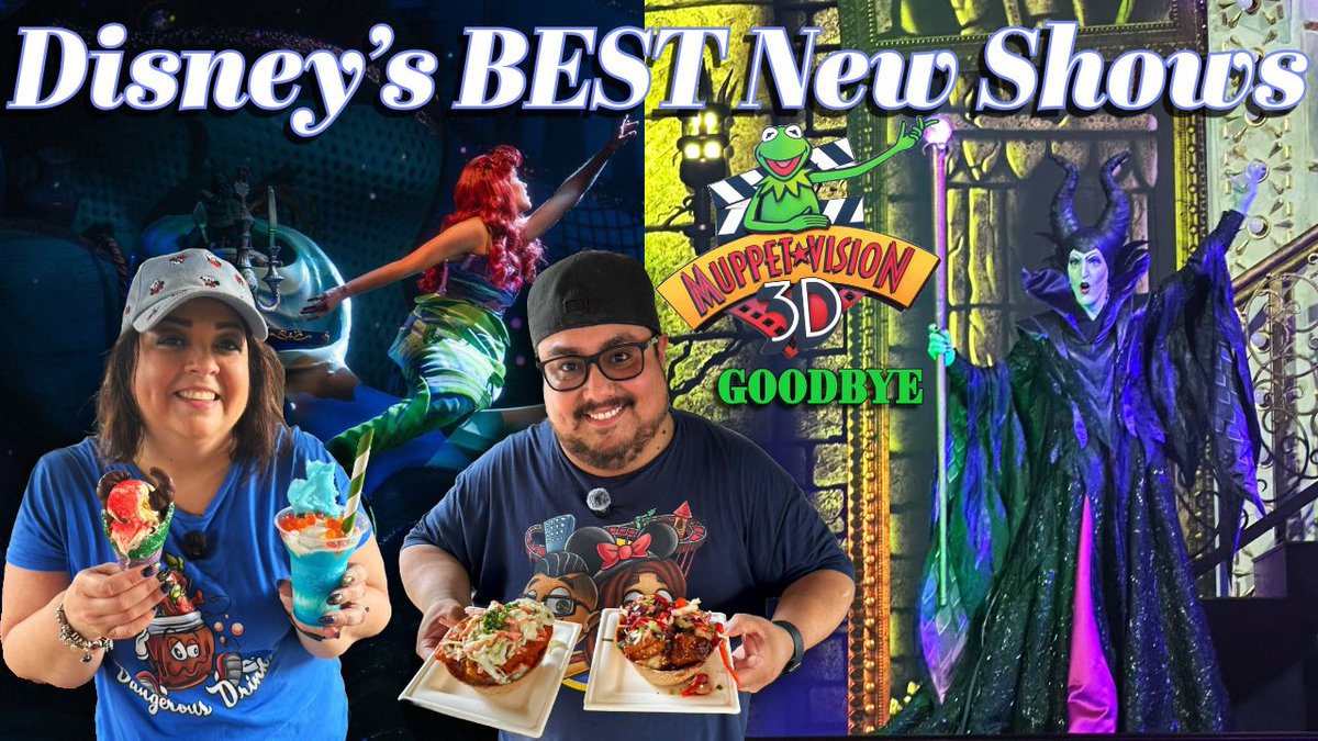 MagtasticP's tweet photo. Farewell to Muppet Vision 3D! New Disney Shows &amp; New Must try Disney Snacks! 
Video Here: https://t.co/BxEnRYWuSF https://t.co/Rxd5oEOLne