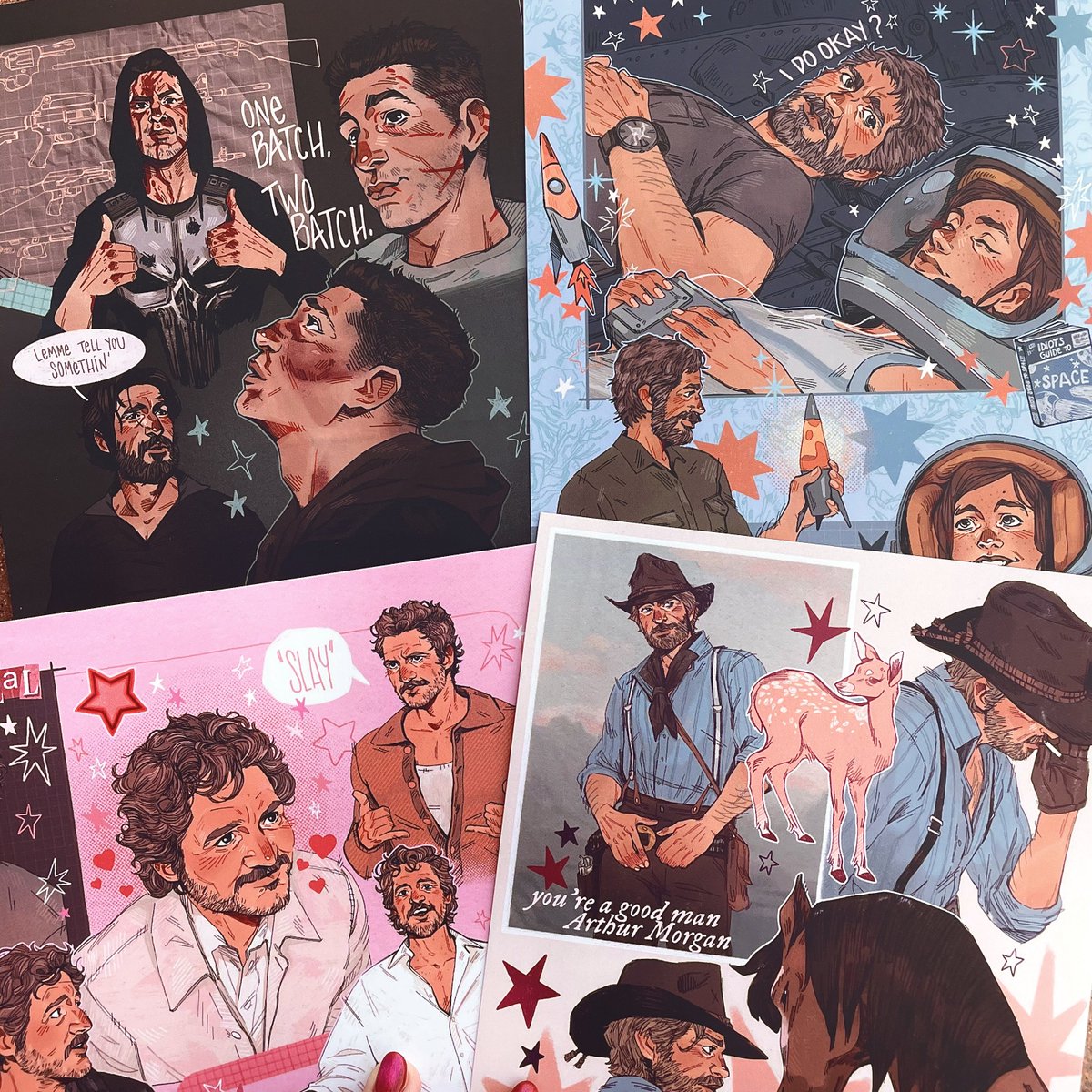 FloBallestra's tweet image. new prints and stickers are on the shop 🩷
(the sold out tiny angels are all back and 'joel apologist' is now available as a badge)
etsy.com/shop/FloBalles…