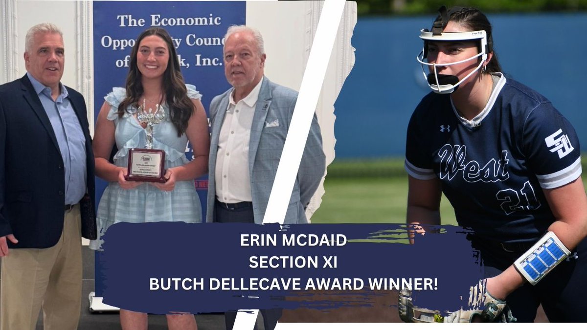 Smithtown CSD (@smithtowncsd) on Twitter photo HERSTORY MAKER!!!
<a href="/SCSD_HSW/">Smithtown West</a> senior, Erin McDaid, has made SCSD history in becoming the districtโs first ever overall Section XI Butch Dellecave Award recipient!
READ MORE:
smithtown.k12.ny.us/News/McDaid-maโฆ
<a href="/SectXISuffolk/">SectionXI</a> <a href="/NewsdayHSsports/">Newsday HS sports</a>
#BELIEVE HERSTORY MAKER!!!
<a href="/SCSD_HSW/">Smithtown West</a> senior, Erin McDaid, has made SCSD history in becoming the districtโs first ever overall Section XI Butch Dellecave Award recipient!
READ MORE:
smithtown.k12.ny.us/News/McDaid-maโฆ
<a href="/SectXISuffolk/">SectionXI</a> <a href="/NewsdayHSsports/">Newsday HS sports</a>
#BELIEVE
