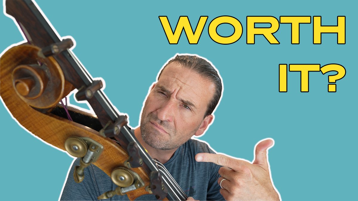 Today, we're answering the question: ​Should you get an extension installed or get a 5-string double bass?

Watch: youtu.be/65COgrI2eRQ