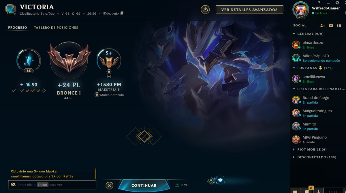 wilfredogame's tweet image. #maokai