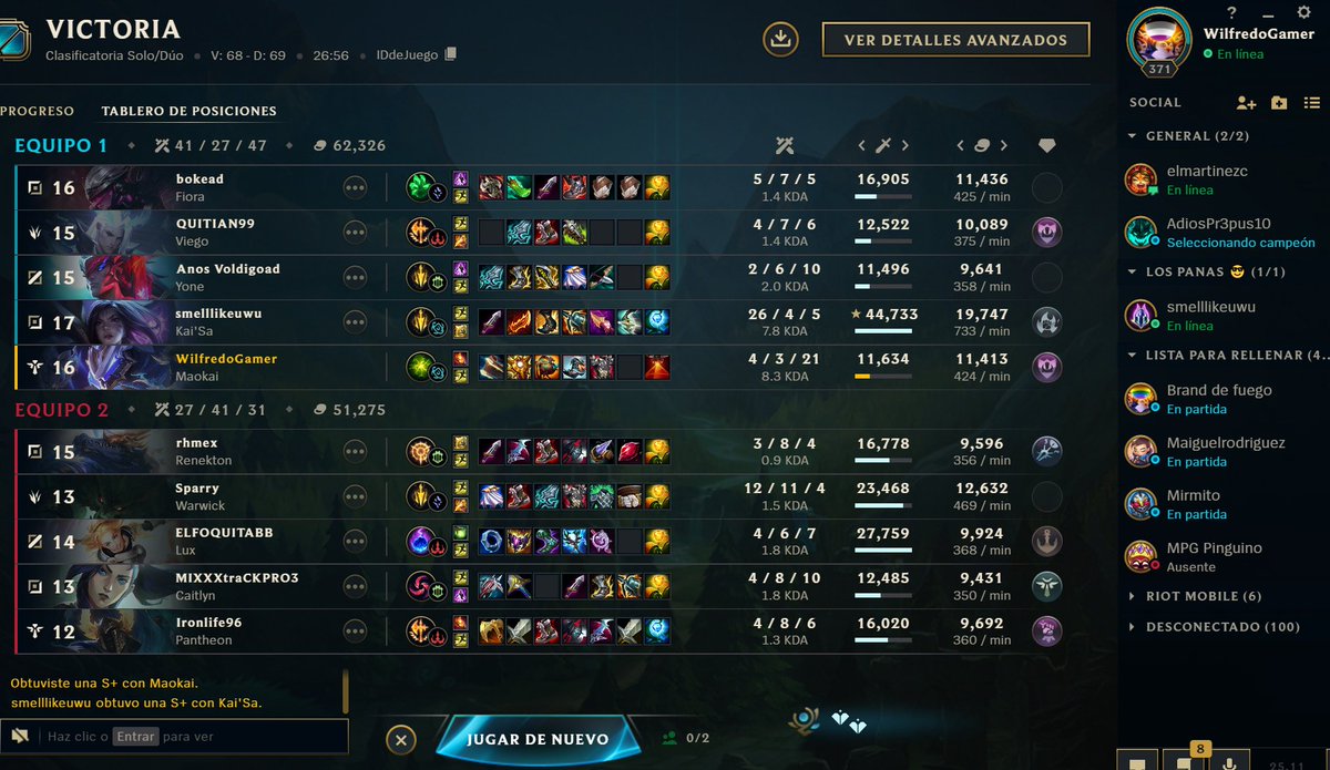 wilfredogame's tweet image. #maokai